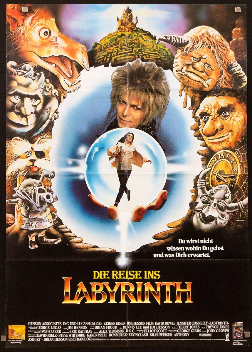 22 unbekannte Fakten über den Film Labyrinth (1986): Was hat Monty Python damit zu tun und wie viele David Bowie-Songs sind auf dem Soundtrack?
