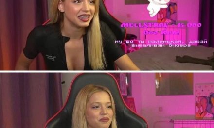 Melstroy: Gavrilina zieht sich im Stream aus! 🔥