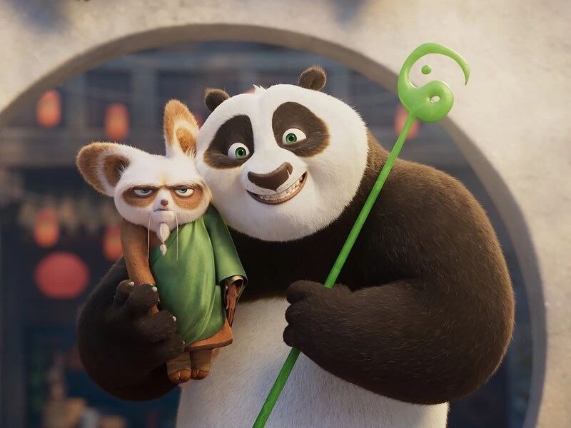 Vorfreude auf neues Kung-Fu Panda Abenteuer mit Shifu und Po!