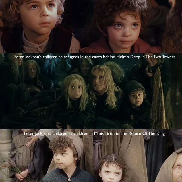 Peter Jacksons Kinder in „Der Herr der Ringe“: Einblicke