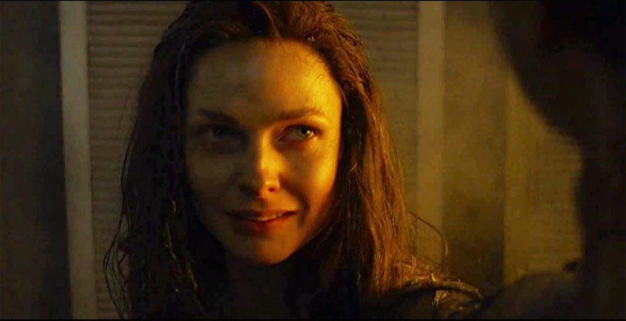 The cutie from Sweden: Rebecca Ferguson.