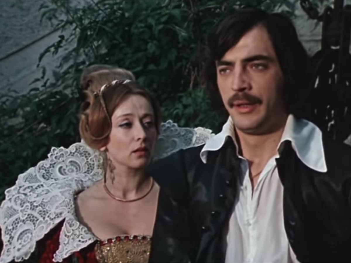  Hund im Heu (1977) ist ein wunderbarer Film, der Mikhail Boyarsky zum Star machte.