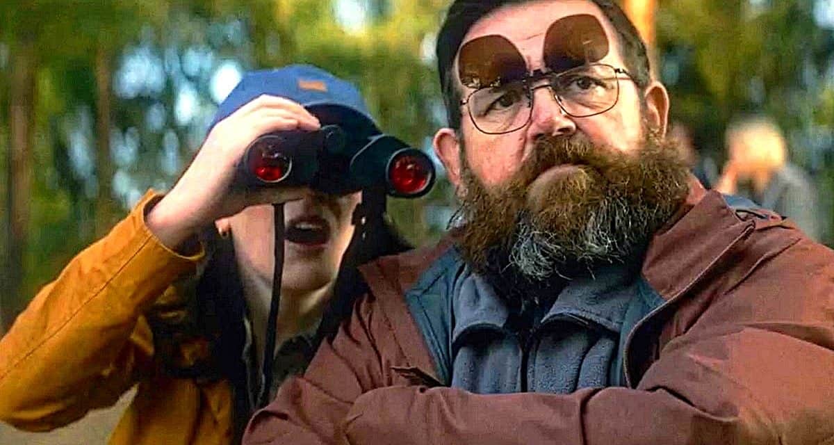 Chaos-Insel. Nick Frost in einer neuen Komödie mit schwärzestem Humor