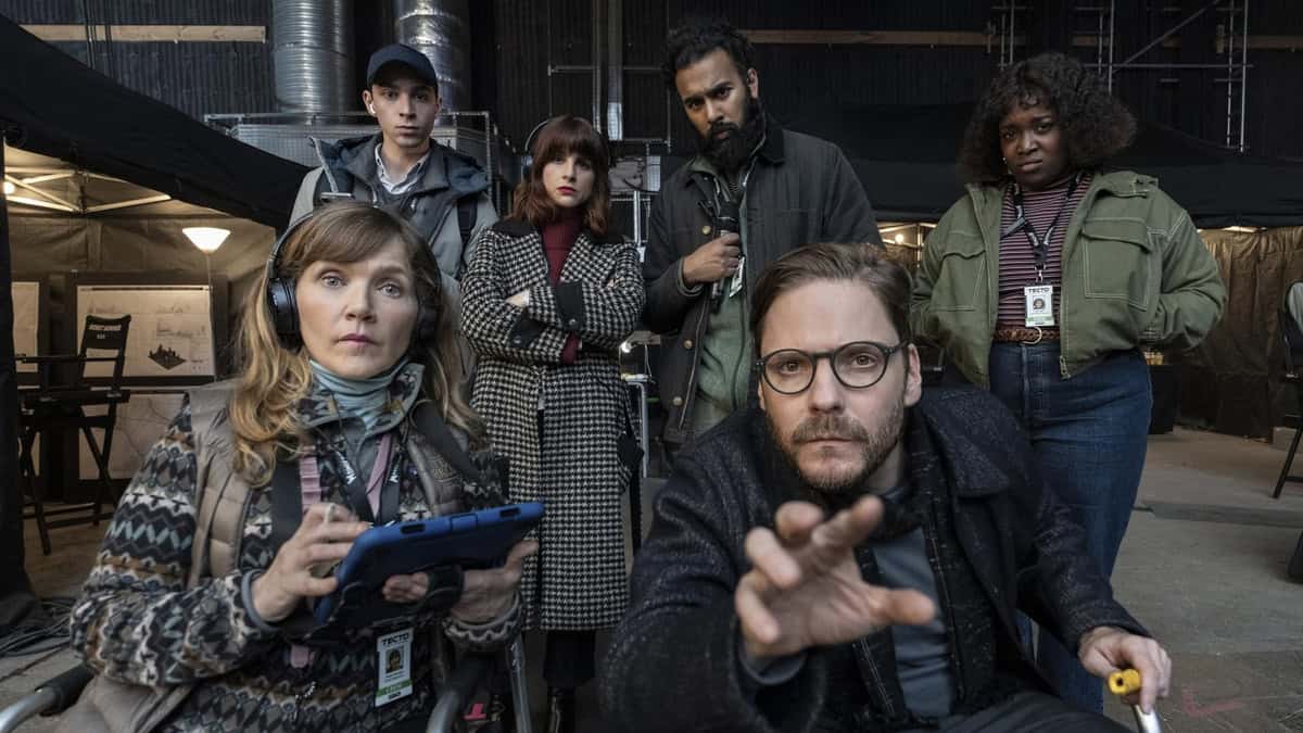  Das Franchise ist eine Satire über die Dreharbeiten zu einem Superhelden-Blockbuster