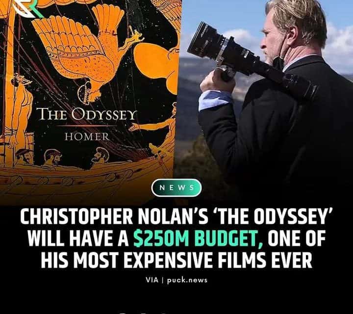 Christopher Nolans „Odyssee“: Teuerster Film der Geschichte?