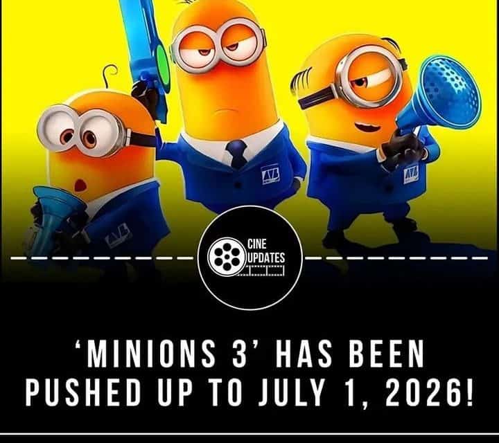 Minions 3: Kinostart am 1. Juli 2026 – Vorfreude pur!