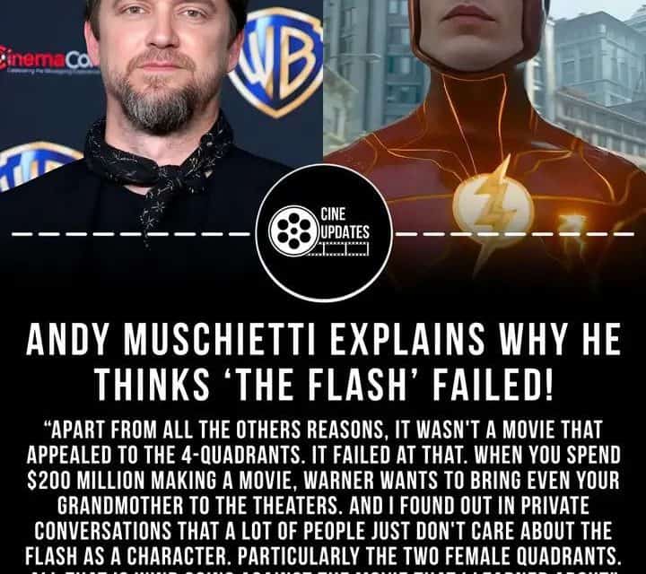 Misserfolg von „Flash“: Muschietti erklärt die Ursachen