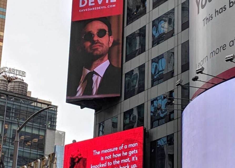 „Daredevil“ Rückkehr: Fans jubeln über neuen Billboard!