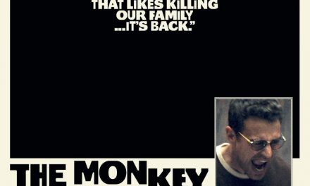 Fesselndes Filmplakat: Farbenfrohe Spannung für Zuschauer