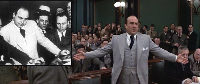 Al Capone im Film „Die Unberührbaren“: Authentizität zählt