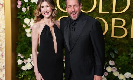 Adam Sandler und Jackie: Ein Glamour-Paar bei den Golden Globes
