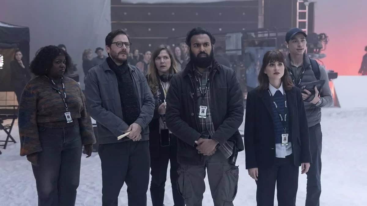  Das Franchise ist eine Satire über die Dreharbeiten zu einem Superhelden-Blockbuster
