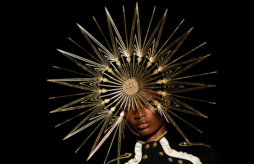 Philip Tracy's crazy hats.