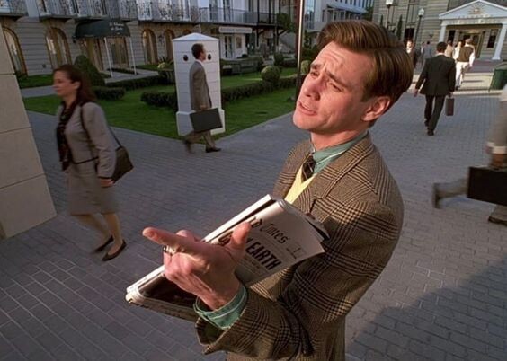 The movie The Truman Show with Jim Carrey is a modern day adaptation of the movie