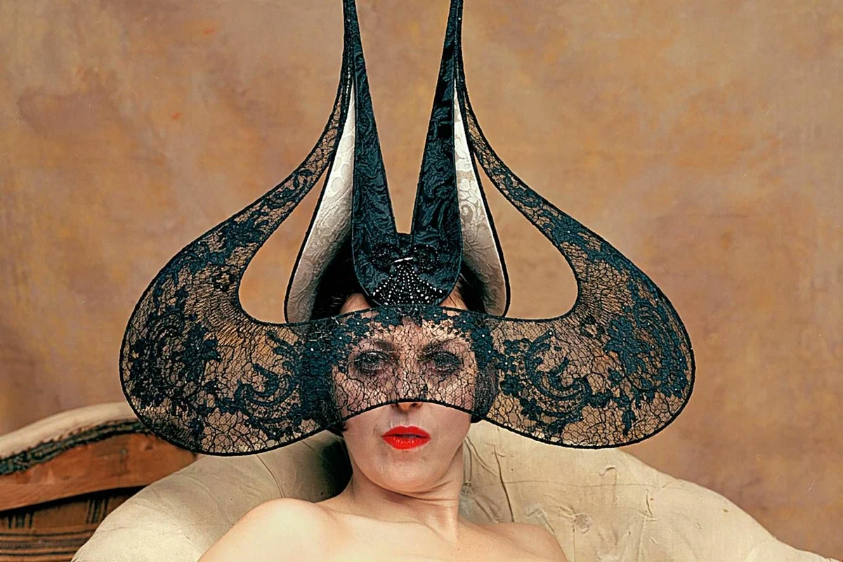 Philip Tracy's crazy hats.