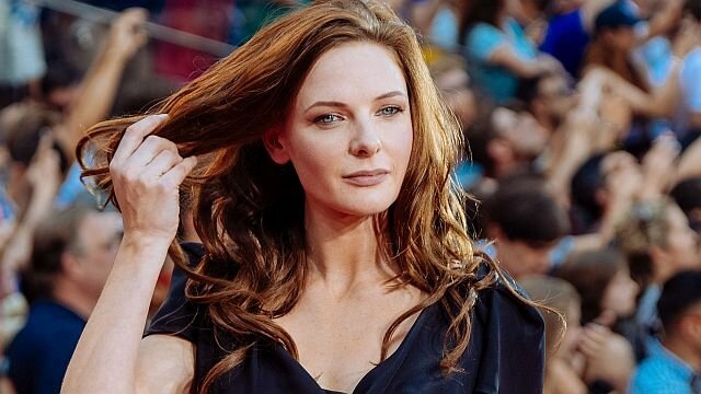 The cutie from Sweden: Rebecca Ferguson.