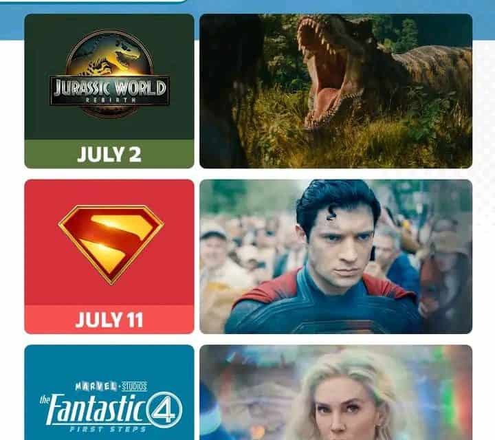Schlacht der Kassenschlager: Jurassic World 4 vs. Superman!