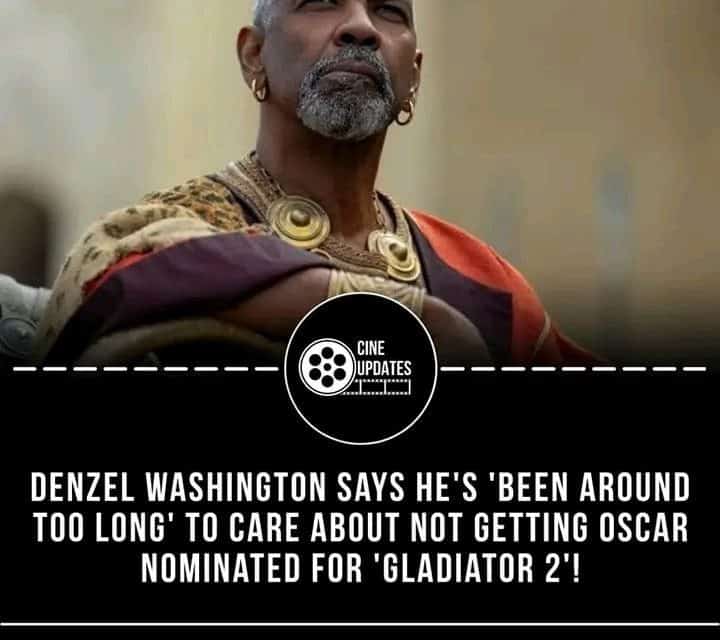 Denzel Washingtons gelassene Reaktion auf Oscar-Nominierung