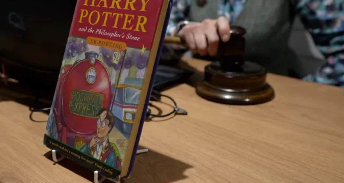 Seltene Harry Potter-Ausgabe für 21.000 Pfund versteigert