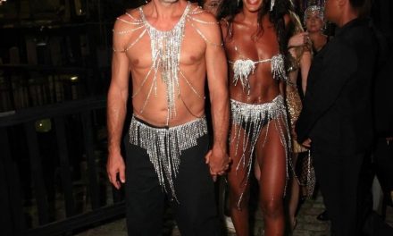 Vincent Cassel und Nara Baptista beim Karneval in Rio