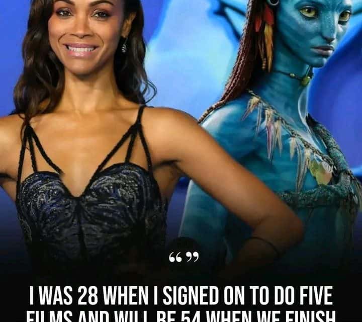 Zoe Saldana über Älterwerden und „Avatar“-Filmreihe