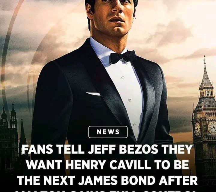 Henry Cavill als nächster James Bond? Fans sind begeistert!