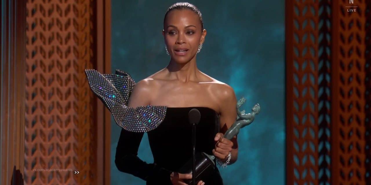Zoe Saldana gewinnt für „Emilia Perez“ beste Nebendarstellerin