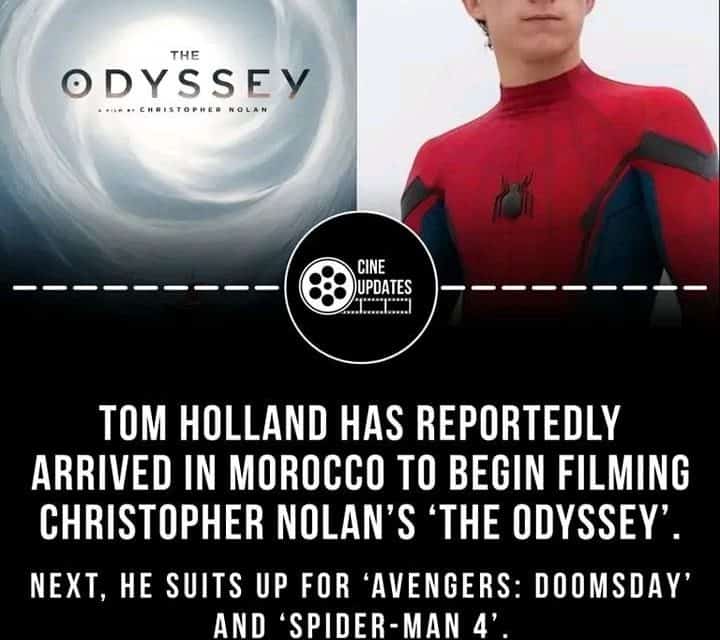 Tom Holland in Marokko: Dreharbeiten für „Odyssee“