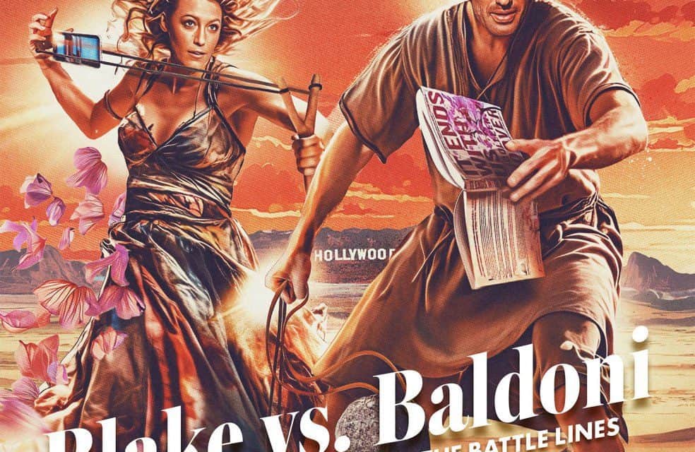 Kreatives Cover zeigt Konflikt zwischen Justin Baldoni und Blake Lively