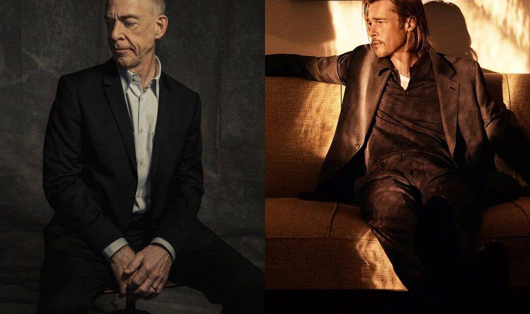 Brad Pitt und J.K. Simmons in „Heart of the Beast“