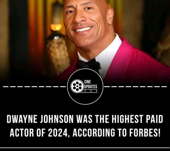 Dwayne Johnson führt Forbes Liste der bestbezahlten Schauspieler