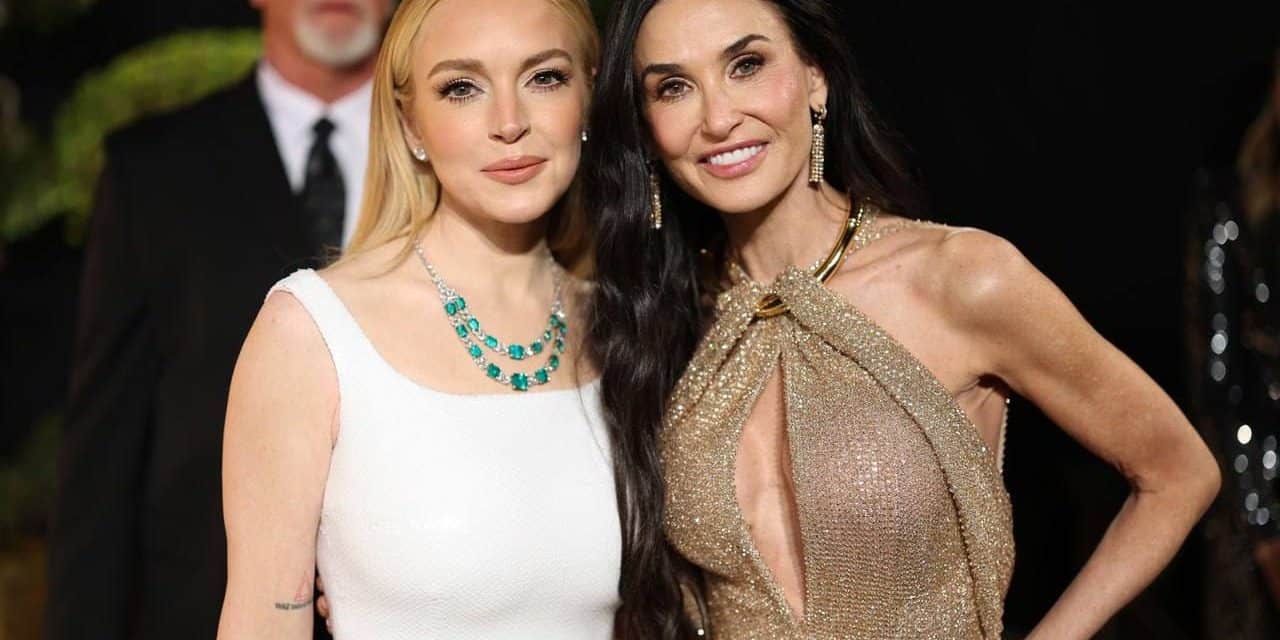 Lindsay Lohan und Demi Moore: Karrieren im Wandel