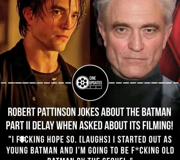 Robert Pattinson: Sorgen um älteren Batman in „Batman 2“