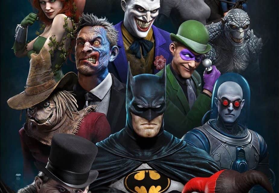 Raf Grassetti verwandelt Batman-Charaktere neu in Kunst