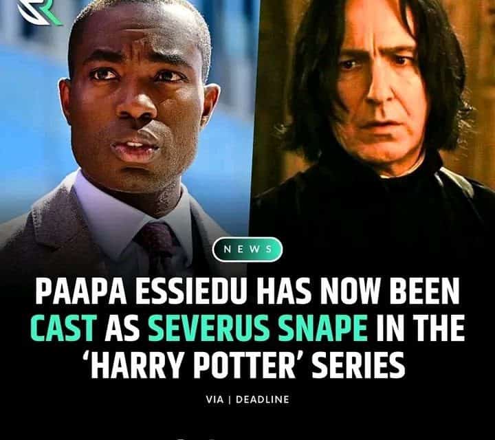 Neuer Severus Snape: Paapa Essiedu in Harry Potter Serie 2027