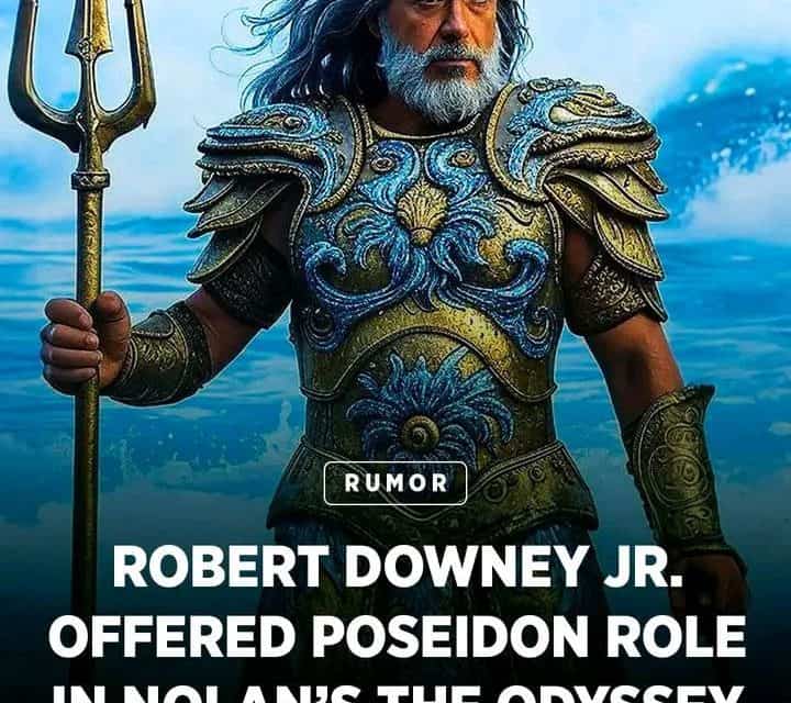 Robert Downey Jr. als Poseidon in Nolans „Odyssee“?