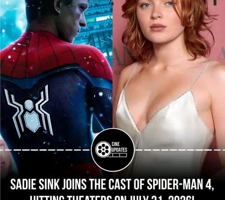 Sadie Sink in Spider-Man 4: Aufregende News für Fans!