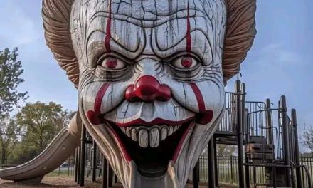Faszinierende Kinder-Rutschen als Horrorfiguren gestalten!