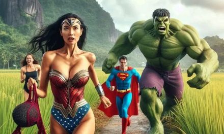 Mysteriöse Wonder Woman stiehlt Wäsche im vietnamesischen Dorf