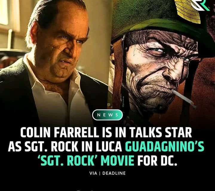Colin Farrell als Sergeant Rock: DCs neuer Filmheld