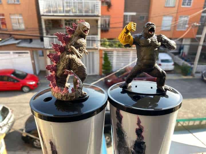 Kino-Event: Godzilla x Kong mit exklusiven Popcorn-Eimern!