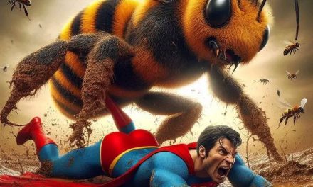 Superman gegen die gigantische Wespe: Ein episches Duell!