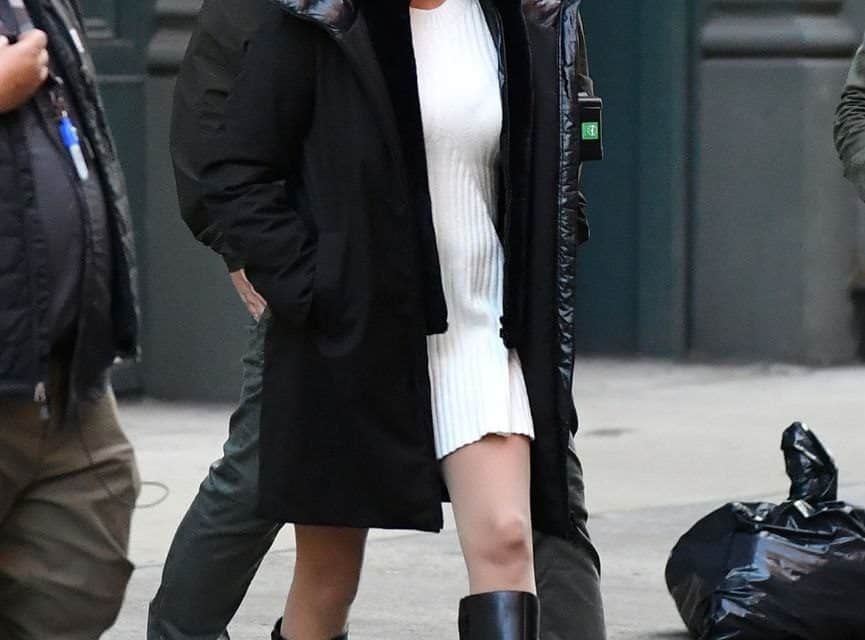 Penélope Cruz begeistert mit modischen Schuhen in NYC