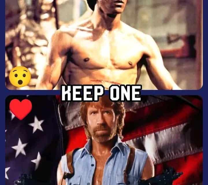 Bruce Lee und Chuck Norris: Kampfkunst-Legenden vereint