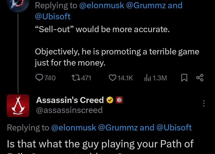 Elon Musk kritisiert Assassin’s Creed Shadows als „abscheulich“