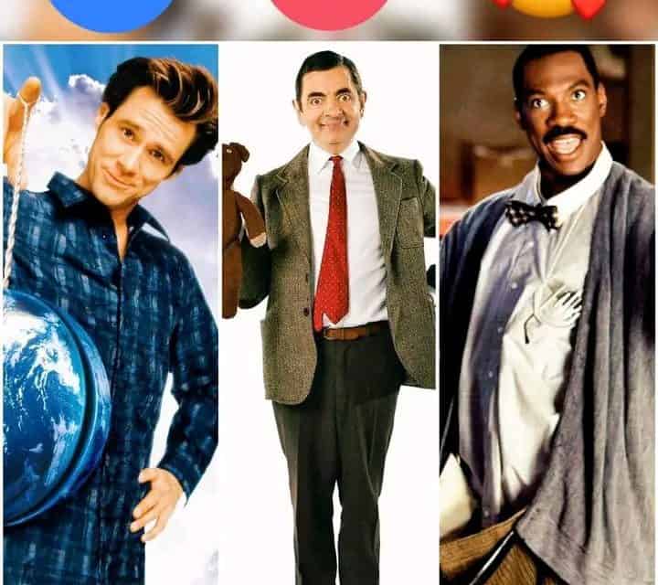 Die besten Komiker: Carrey, Atkinson und Murphy im Fokus