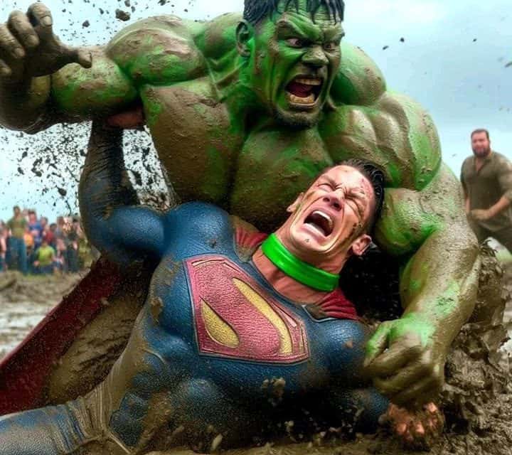 Hulk vs. Superman: Der epische Kampf der Giganten!