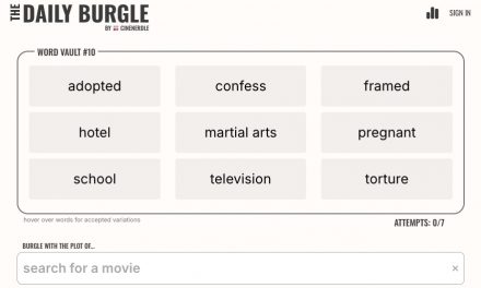 Tägliche Filmherausforderung: Burgle von Cinenerdle!