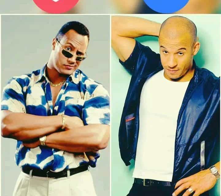 Duane Johnson und Vin Diesel: Actionstars im Rampenlicht