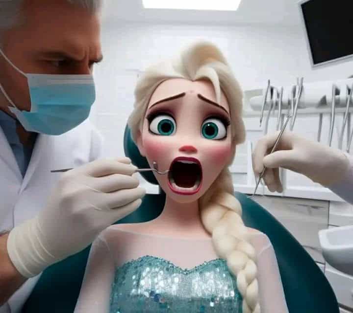 Skurrile Zahnarztbesuche mit Film- und Cartoon-Charakteren